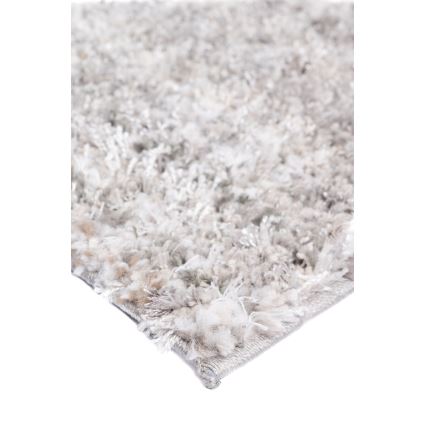 Alfombra BILBAO SHAGGY 80x150 cm gris/antracita