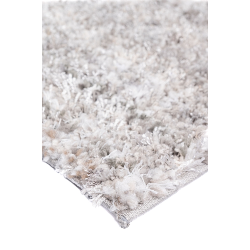 Alfombra BILBAO SHAGGY 80x150 cm gris/antracita