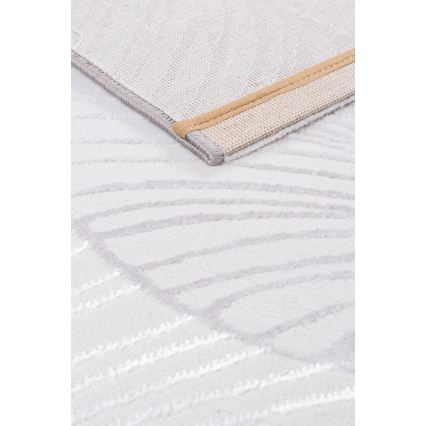 Alfombra CREATION 160x230 cm 1950 g/m2 gris/beige/blanco