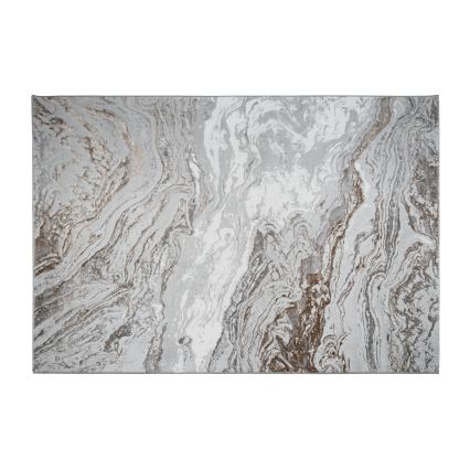 Alfombra CREATION 200x290 cm 1950g/m2 gris/marrón/patrón marmolado