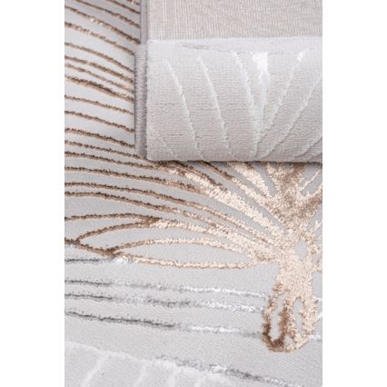 Alfombra CREATION 80x150 cm 1950 g/m2 gris/beige/blanco