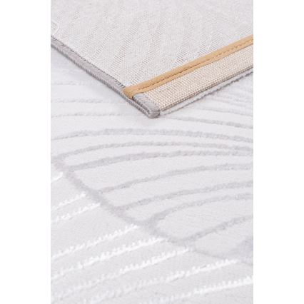 Alfombra CREATION 80x150 cm 1950 g/m2 gris/beige/blanco