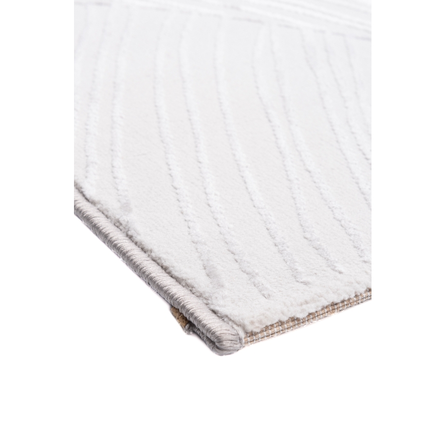 Alfombra CREATION 80x150 cm 1950 g/m2 gris/beige/blanco