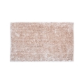 Alfombra de baño antideslizante CHENILLE 50 x 80 cm beige