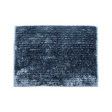 Alfombra de baño antideslizante CHENILLE 50x80 cm gris oscuro