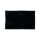 Alfombra de baño antideslizante CHENILLE 50x80 cm negra