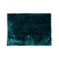 Alfombra de baño antideslizante CHENILLE 50x80 cm turquesa