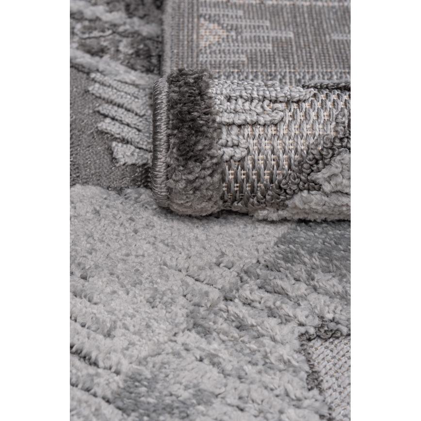 Alfombra de exterior CHIARA 80x150 cm gris