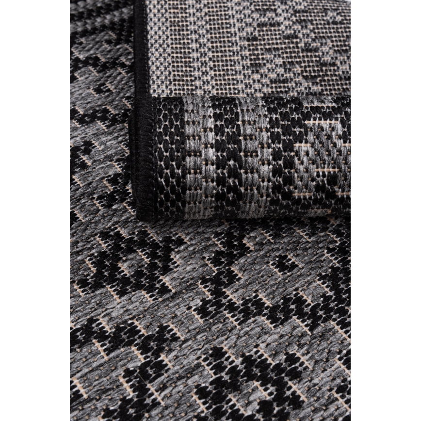 Alfombra de exterior EXPRESS NEW OUTDOOR 120x160 cm antracita/gris