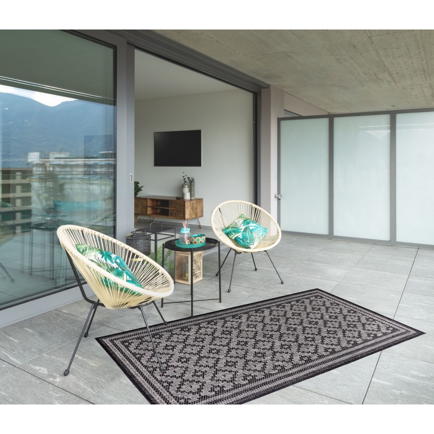 Alfombra de exterior EXPRESS NEW OUTDOOR 80x150 cm antracita