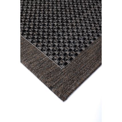 Alfombra de exterior EXPRESS NEW OUTDOOR 80x150 cm antracita/marrón