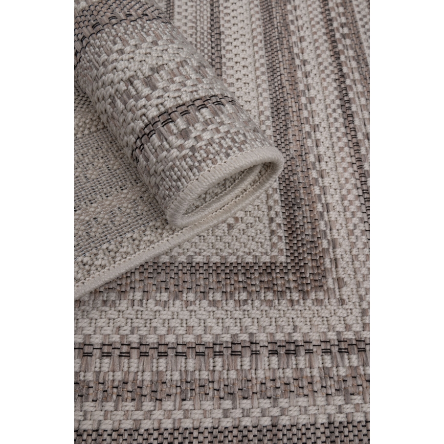 Alfombra de exterior ORIA 120x170 cm gris