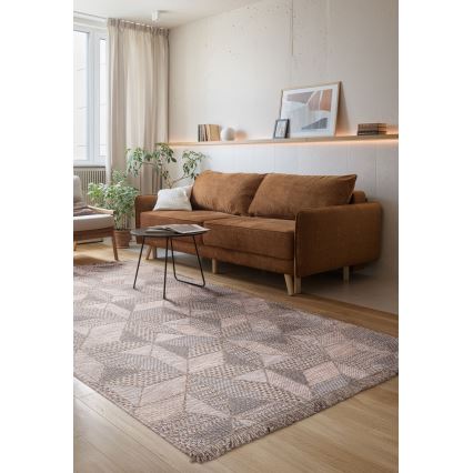 Alfombra de exterior ORIA 160x220 cm gris/beige