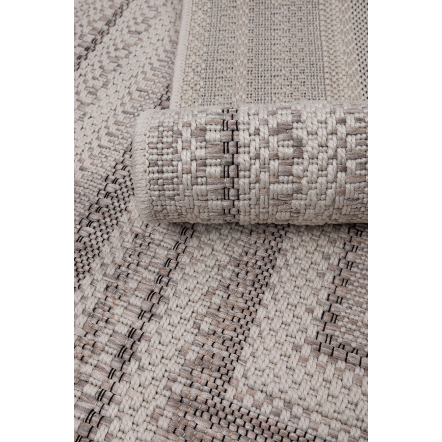 Alfombra de exterior ORIA 200x280 cm gris