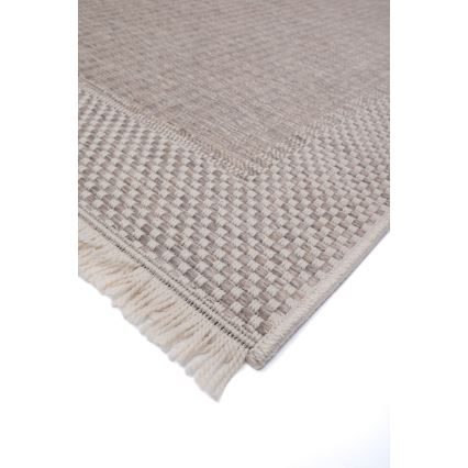 Alfombra de exterior ORIA 70x140 cm beige