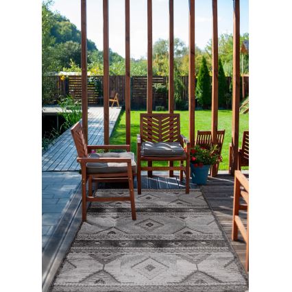Alfombra exterior CHIARA 160x230 cm gris