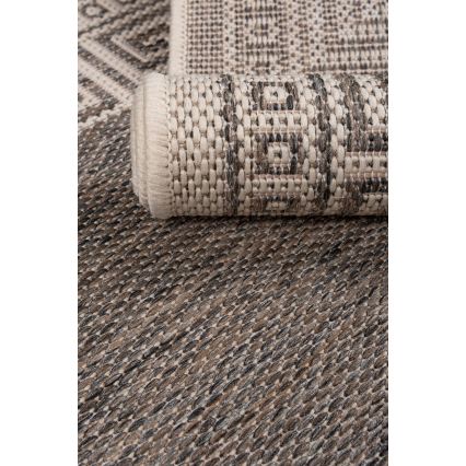 Alfombra exterior EXPRESS NEW OUTDOOR 80x150 cm gris/beige