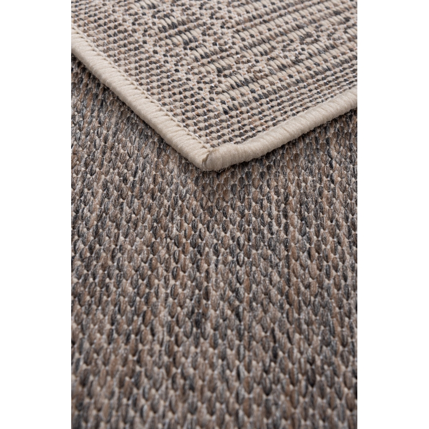 Alfombra exterior EXPRESS NEW OUTDOOR 80x150 cm gris/beige