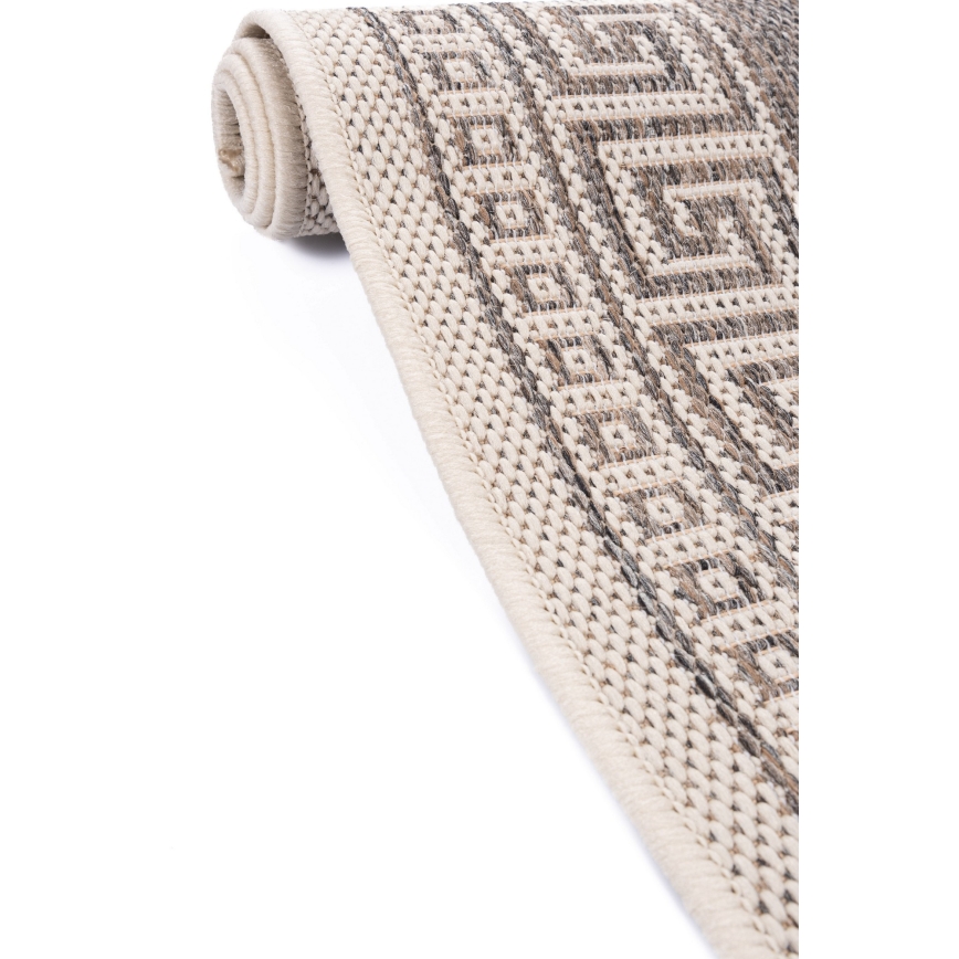 Alfombra exterior EXPRESS NEW OUTDOOR 80x150 cm gris/beige