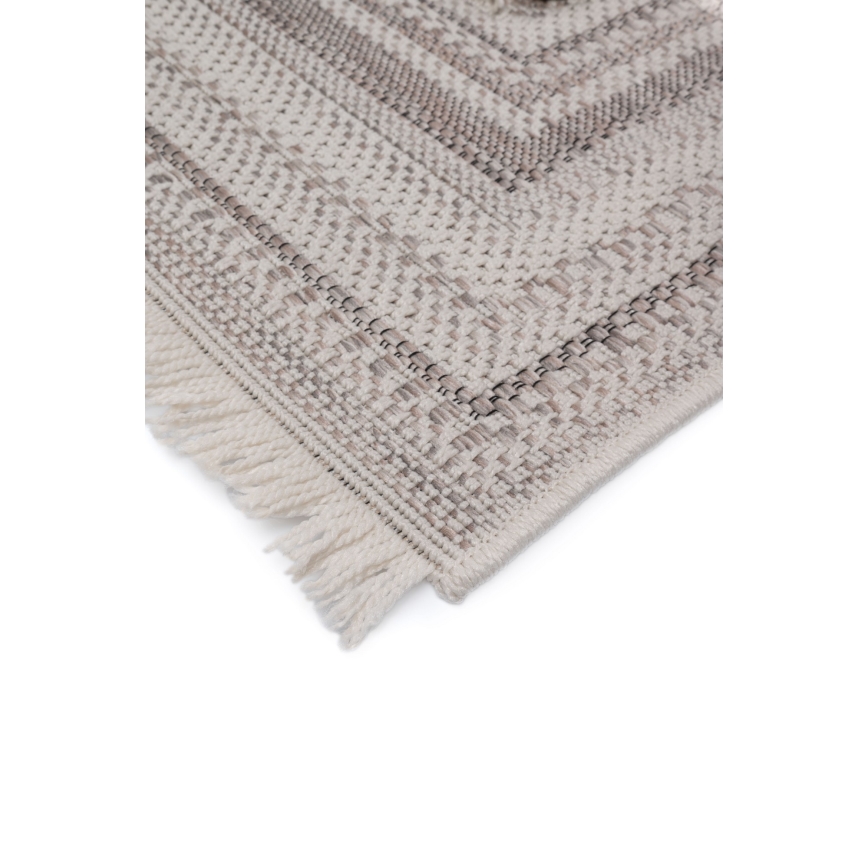 Alfombra exterior ORIA 70x140 cm gris