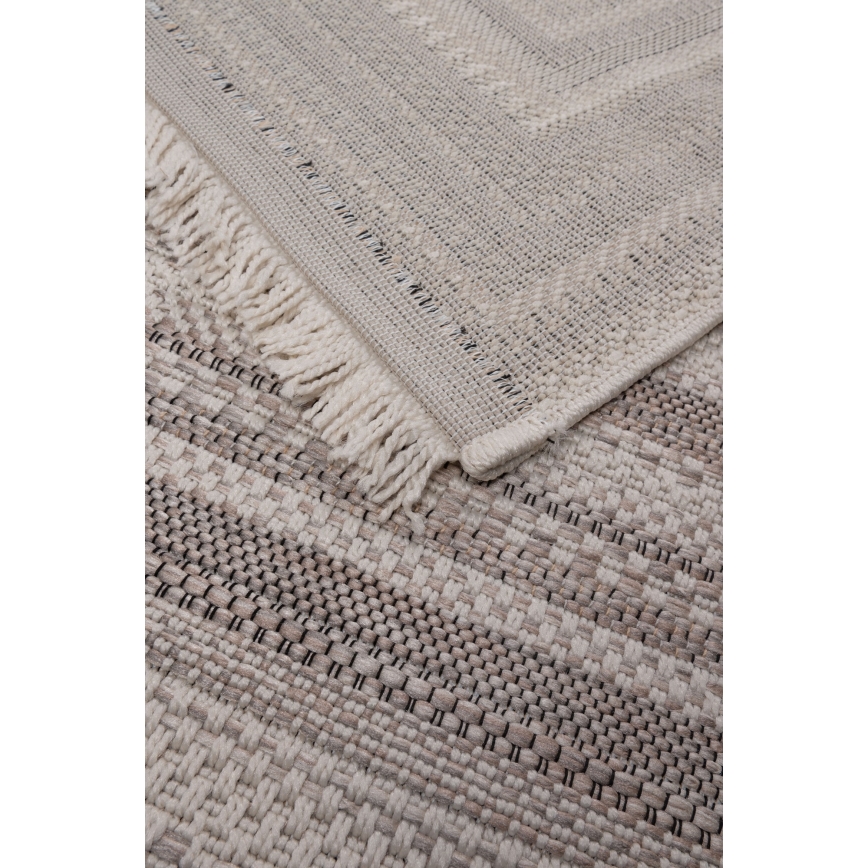 Alfombra exterior ORIA 70x140 cm gris