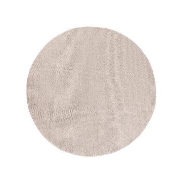 Alfombra FIR WOOL 160 cm 2600 g/m2 beige/natural
