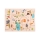 Alfombra infantil antideslizante ARES STREETS 80x150 cm beige/safari