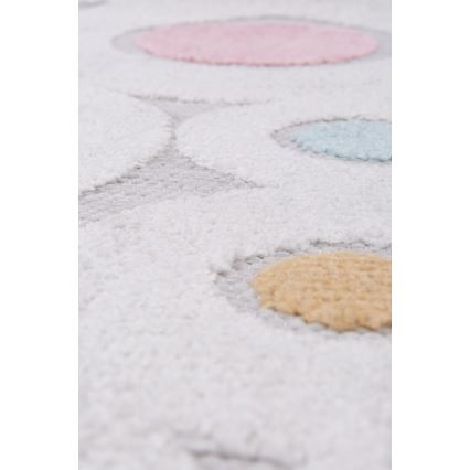 Alfombra infantil PIAR 120x170 cm multicolor/lunares