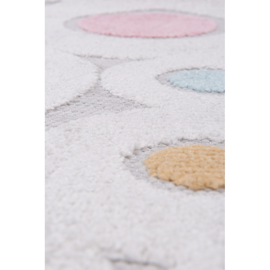 Alfombra infantil PIAR 120x170 cm multicolor/lunares