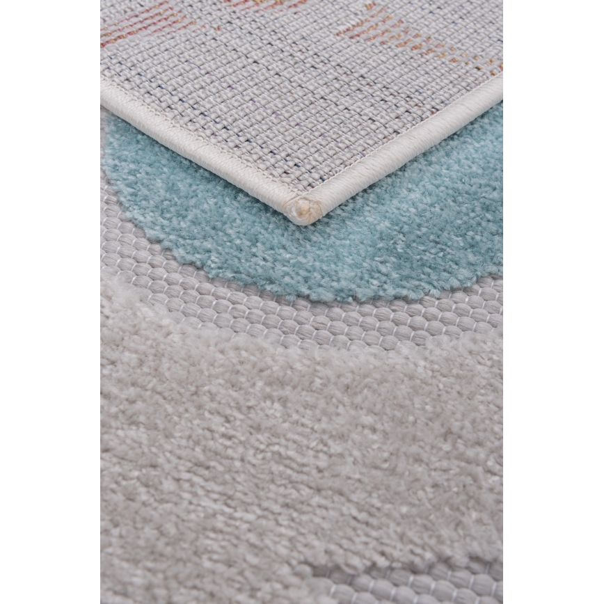 Alfombra infantil PIAR 80x150 cm multicolor/de lunares