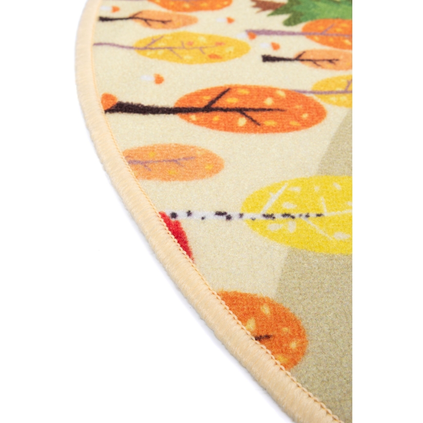 Alfombra infantil STELLA STREETS 120 cm beige/ciudad