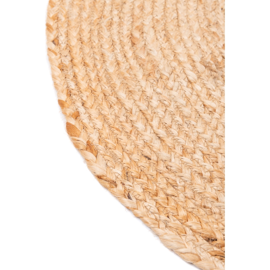 Alfombra JUTA 140 cm beige/natural