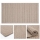 Alfombra natural de lana FIR WOOL, 200x300 cm, 2600 g/m2, beige