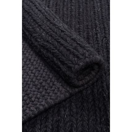 Alfombra natural FIR WOOL 120x170 cm 2600 g/m2 antracita