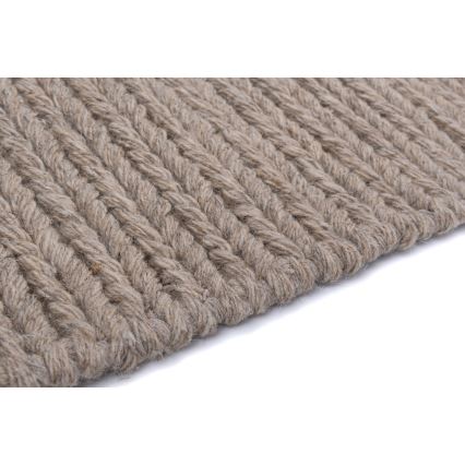 Alfombra natural FIR WOOL 120x170 cm 2600 g/m2 beige