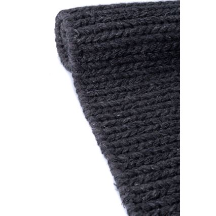 Alfombra natural FIR WOOL 160x230 cm 2600 g/m2 antracita