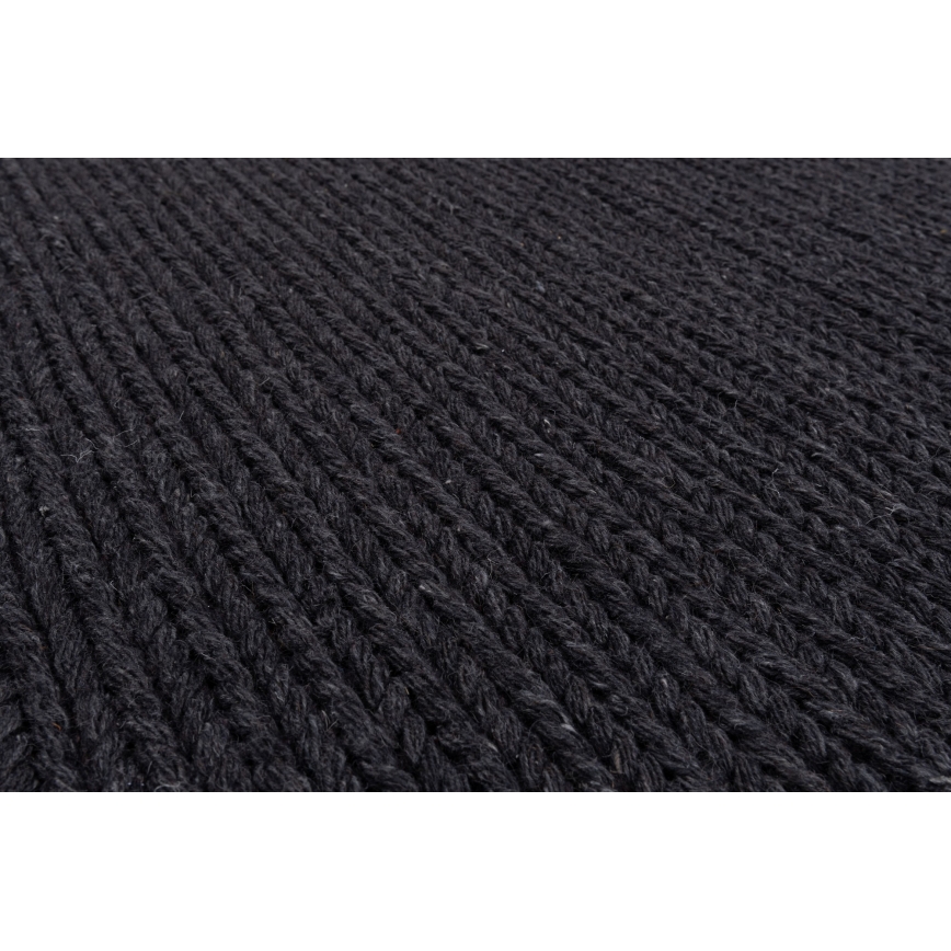 Alfombra natural FIR WOOL 70x140 cm 2600 g/m2 antracita