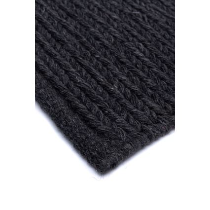 Alfombra natural FIR WOOL 70x140 cm 2600 g/m2 antracita