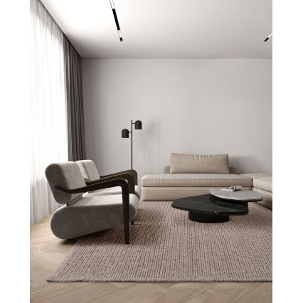Alfombra natural FIR WOOL 70x140 cm 2600 g/m2 beige