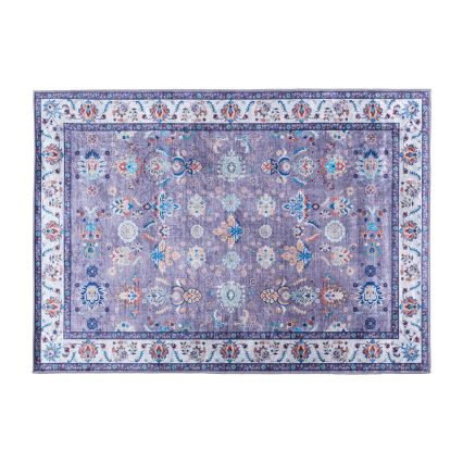 Alfombra oriental antideslizante PRINT SHINE 160x230 cm azul