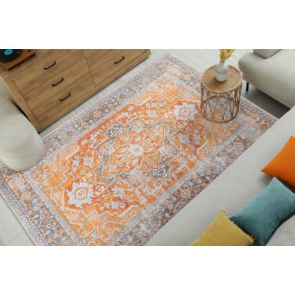 Alfombra oriental DOVE-VINTAGE 160x220 cm 2600 g/m2 naranja