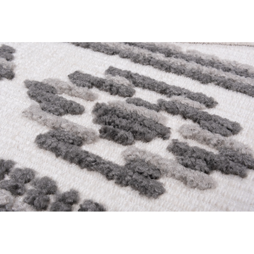 Alfombra oriental NEPAL 120x180 cm gris/blanco