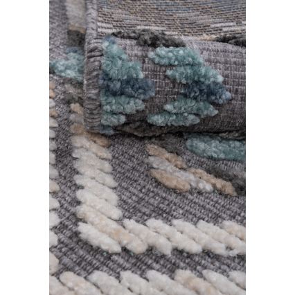 Alfombra oriental NEPAL 160x230 cm azul/gris/crema