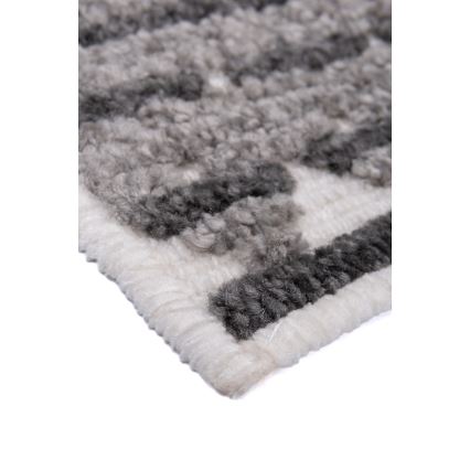 Alfombra oriental NEPAL 160x230 cm gris/blanca