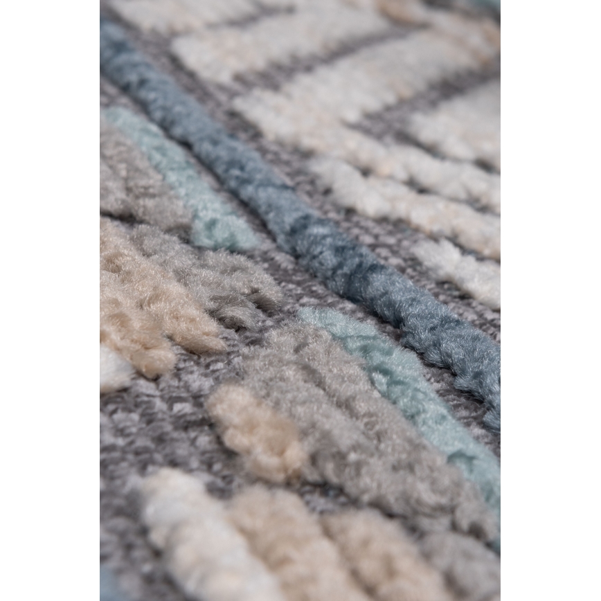 Alfombra oriental NEPAL 200x280 cm azul/gris/crema