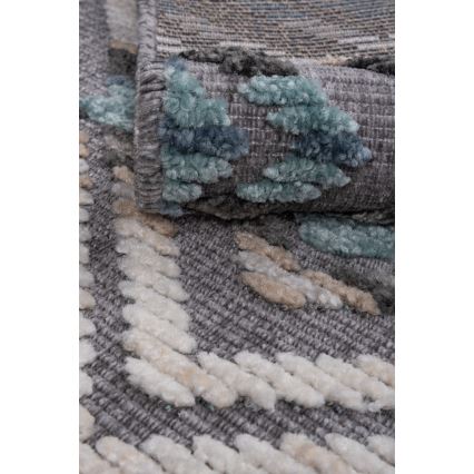 Alfombra oriental NEPAL 200x280 cm azul/gris/crema