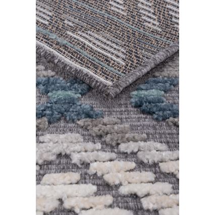 Alfombra oriental NEPAL 200x280 cm azul/gris/crema