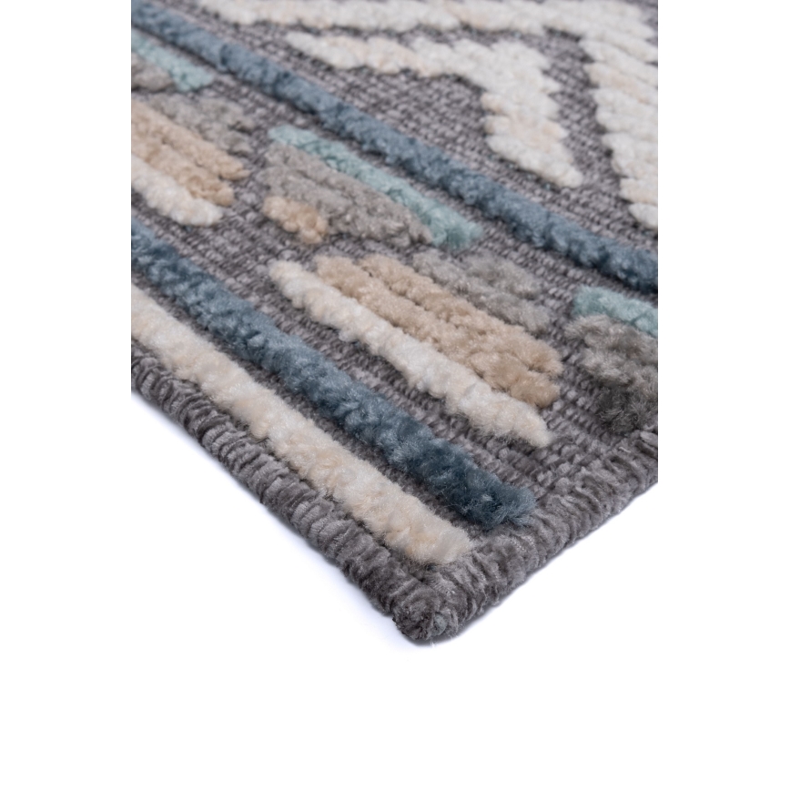 Alfombra oriental NEPAL 200x280 cm azul/gris/crema