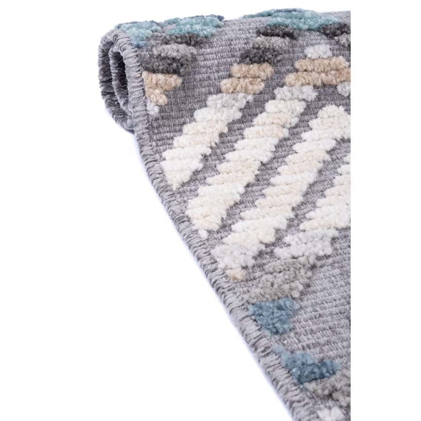 Alfombra oriental NEPAL 200x280 cm azul/gris/crema