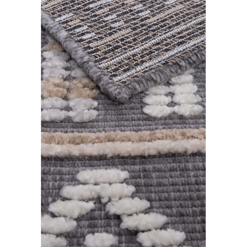 Alfombra oriental NEPAL 200x280 cm gris/beige